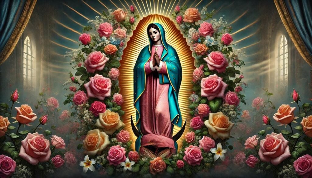 imagen texto oración virgen de guadalupe 23 04 2026