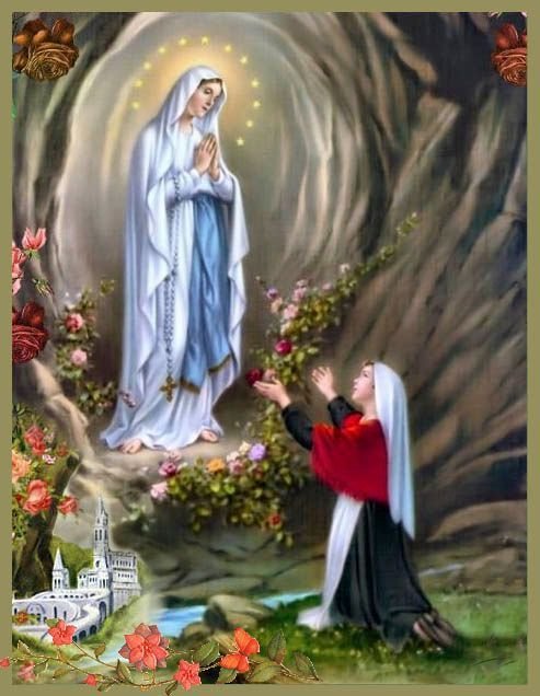 Virgen de Lourdes