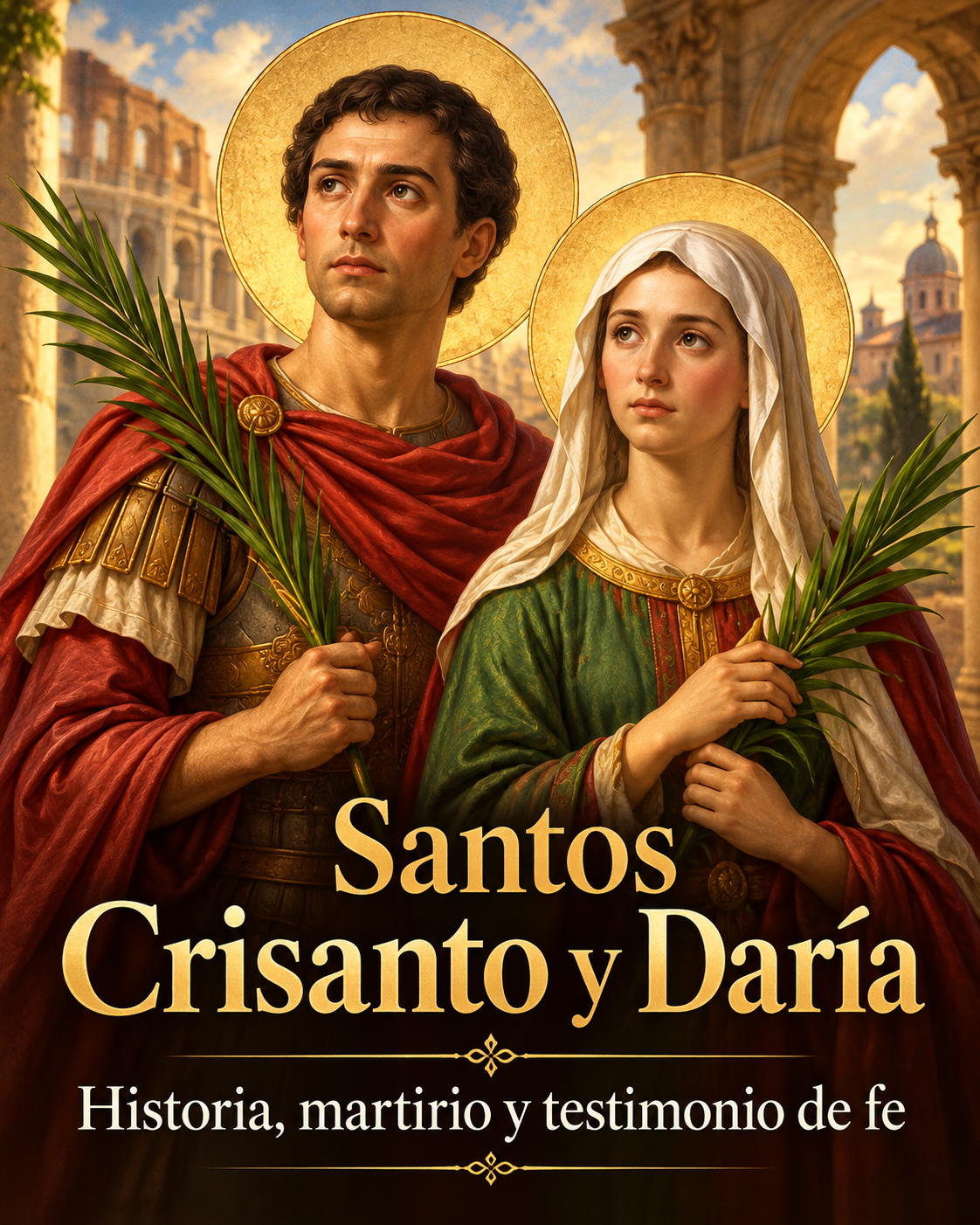 Santos Crisanto y Daría: historia, martirio y testimonio de fe