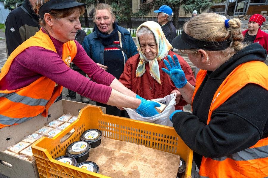 Ucrania: Anuncian una tregua humanitaria en Oleshky para atender a la población civil